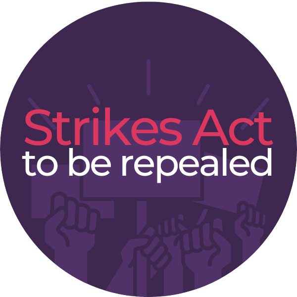 Strikes Act to be repealed