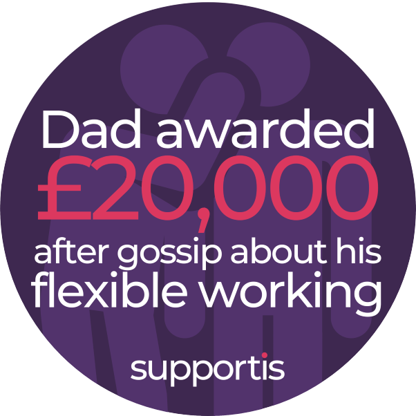 Dad awarded £20,000 after gossip about his flexible working